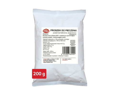 Cepamais pulveris ar vīnakmeni, bezglutēna BIO 200g